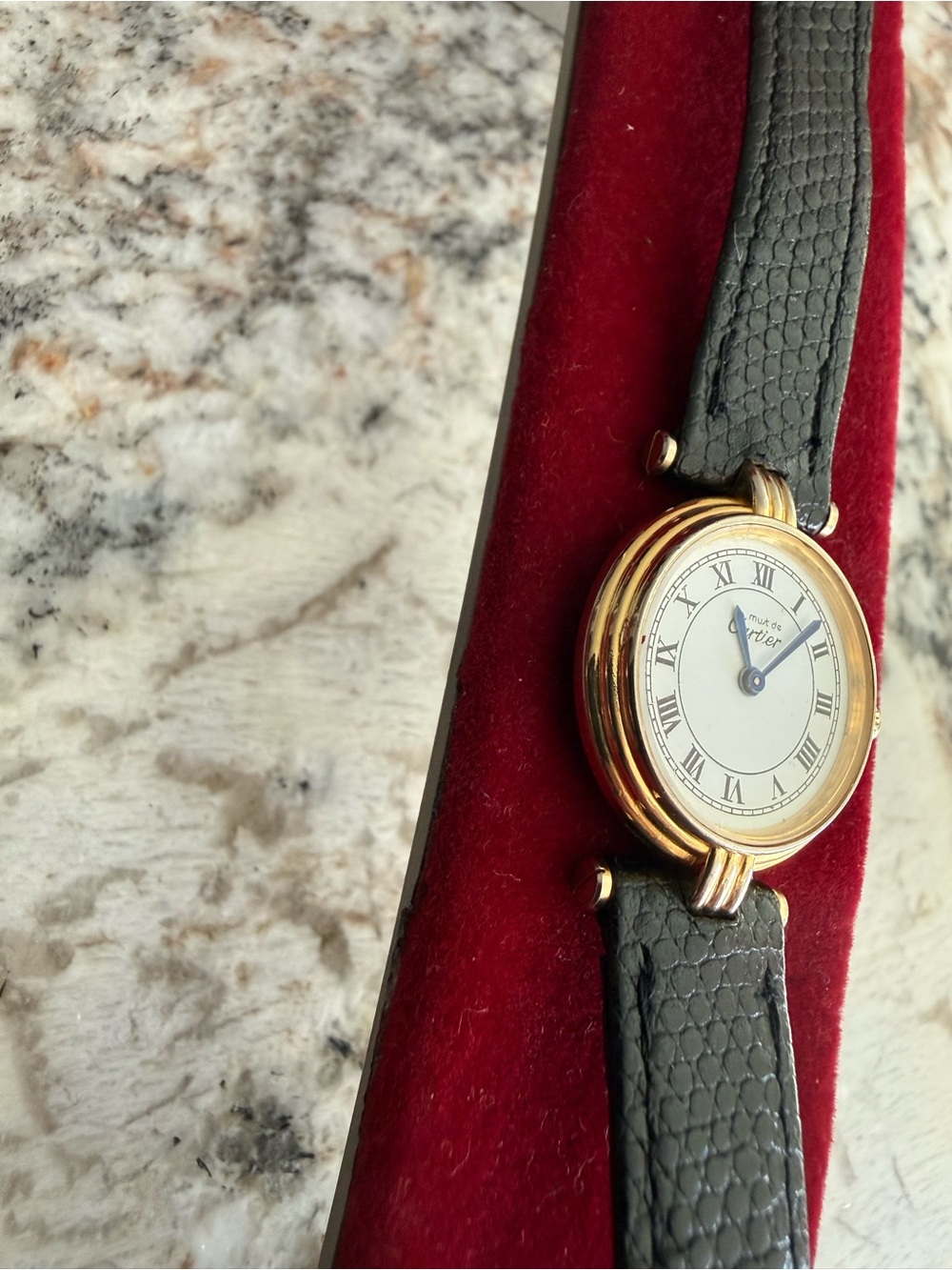 Must de Cartier solid sterling silver 18k gold plated - Picture 10 of 11
